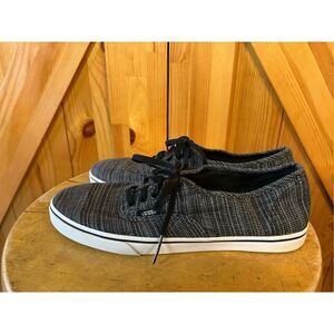 VANS  AUTHENTIC CHAMBRAY LOW PRO SNEAKERS 8
